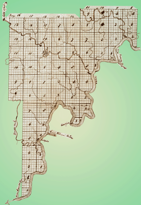 Map of Ohio Company Lands